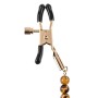 Nipple Clamps Chain Sportsheets Amber Beaded by Sportsheets, Nipple Stimulators - Ref: S9404379, Price: 16,99 €, Discount: %