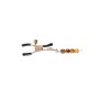 Nipple Clamps Chain Sportsheets Amber Beaded by Sportsheets, Nipple Stimulators - Ref: S9404379, Price: 16,99 €, Discount: %