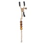 Nipple Clamps Chain Sportsheets Amber Beaded by Sportsheets, Nipple Stimulators - Ref: S9404379, Price: 16,99 €, Discount: %