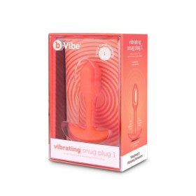 Plug Anale B-Vibe Vibrating Snug Arancio di B-Vibe, Vibratori anali - Rif: S9402947, Prezzo: 66,99 €, Sconto: %