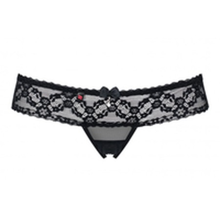 Tanga Obsessive 837-THC-1 Negro L/XL de Obsessive, Braguitas y tangas - Ref: M0400824, Precio: 15,99 €, Descuento: %