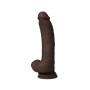 Realistic Vibrator Shaft C 9.5 - MAHOGANY by Shaft, Classic vibrators - Ref: M0400262, Price: 70,99 €, Discount: %