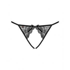 Knickers Obsessive Miamor crotchless panties L/XL Black Lace by Obsessive, Knickers and thongs - Ref: M0400722, Price: 15,99 ...