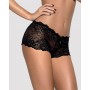 Culotte Obsessive Idillia Preto L/XL de Obsessive, Cuequinhas e tangas - Ref: M0400610, Preço: 15,99 €, Desconto: %