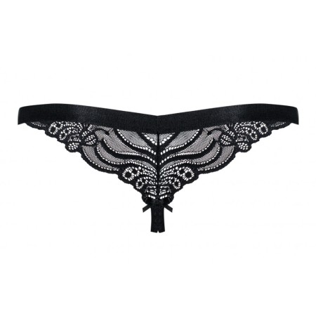 Tanga Obsessive 828-THC-1 L/XL Negro L/XL de Obsessive, Braguitas y tangas - Ref: M0400810, Precio: 16,99 €, Descuento: %