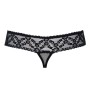 Tanga Obsessive 837-THC-1 Noir S/M de Obsessive, Culottes et strings - Réf : M0400823, Prix : 15,99 €, Remise : %