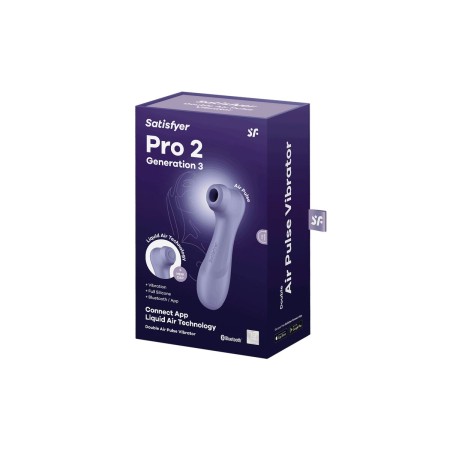 Succionador de clítoris Satisfyer Pro 2 Generation 3 Roxo de Satisfyer, Vibradores ponto G - Ref: M0405332, Preço: 58,99 €, D...