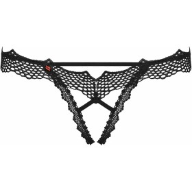 Tanga Obsessive Bravelle Negro S/M de Obsessive, Braguitas y tangas - Ref: M0400729, Precio: 14,99 €, Descuento: %