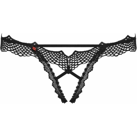 Thong Obsessive Bravelle Black S/M by Obsessive, Knickers and thongs - Ref: M0400729, Price: 14,99 €, Discount: %