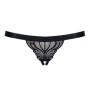 Tanga Obsessive 828-THC-1 S/M Noir S/M de Obsessive, Culottes et strings - Réf : M0400809, Prix : 16,99 €, Remise : %