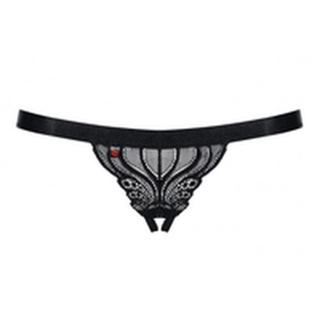 Tanga Obsessive 828-THC-1 S/M Noir S/M de Obsessive, Culottes et strings - Réf : M0400809, Prix : 16,99 €, Remise : %