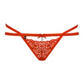 Tanga Obsessive 5901688216378 Vermelho S/M de Obsessive, Cuequinhas e tangas - Ref: M0400820, Preço: 16,99 €, Desconto: %