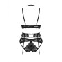 Conjunto de Lencería Obsessive Alessya Negro XS/S de Obsessive, Braguitas y tangas - Ref: M0400704, Precio: 37,99 €, Descuent...