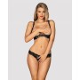 Conjunto de Lencería Obsessive Luvae Negro S/M de Obsessive, Braguitas y tangas - Ref: M0400818, Precio: 30,99 €, Descuento: %