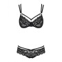 Underwear Set Obsessive 860 Black S/M by Obsessive, Knickers and thongs - Ref: M0401006, Price: 29,99 €, Discount: %