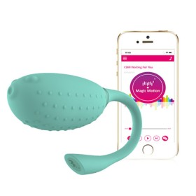 Huevo Vibrador Magic Motion Fugu Verde de Magic Motion, Vibradores balas - Ref: M0402519, Precio: 56,99 €, Descuento: %