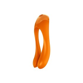 Vibrador para Parejas Satisfyer Candy Cane Naranja de Satisfyer, Vibradores para parejas - Ref: M0405298, Precio: 29,99 €, De...