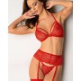 Set di Lingerie Obsessive 838-SEG-3 Rosso L/XL di Obsessive, Mutandine e tanga - Rif: M0400700, Prezzo: 29,99 €, Sconto: %