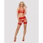 Conjunto de Lingerie Obsessive 838-SEG-3 Vermelho L/XL de Obsessive, Cuequinhas e tangas - Ref: M0400700, Preço: 29,99 €, Des...