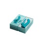 Vibration de Stimulation Double FemmeFunn Pirouette Turquoise de FemmeFunn, Vibrateurs spéciaux - Réf : M0400081, Prix : 78,9...