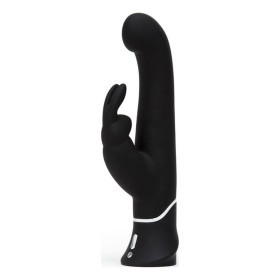 Doppelter Hasenohren Pleasures Vibrator Happy Rabbit Schwarz von Happy Rabbit, Besondere Vibratoren - Ref: M0402491, Preis: 7...