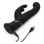 Double Rabbit Pleasures Vibe Happy Rabbit Black by Happy Rabbit, Special vibrators - Ref: M0402491, Price: 77,99 €, Discount: %