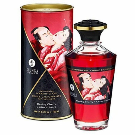 Erotic Massage Oil Shunga Blazing cherry 100 ml by Shunga, Erotic oils - Ref: M0406062, Price: 21,99 €, Discount: %