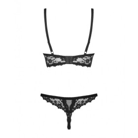 Conjunto de Lingerie com Renda Obsessive Letica Preto L/XL de Obsessive, Cuequinhas e tangas - Ref: M0400668, Preço: 28,99 €,...