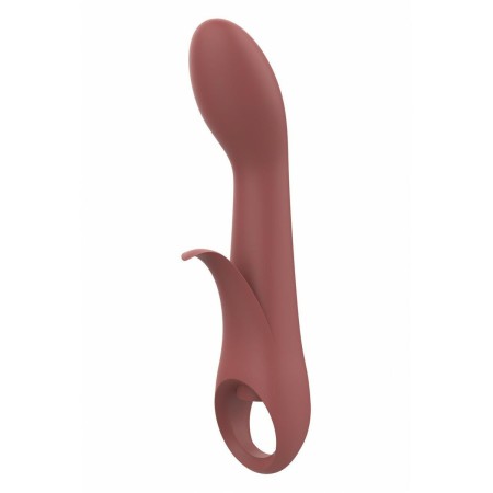 Vibrador Doble Estimulación Nude Marrón de Nude, Vibradores especiales - Ref: M0400035, Precio: 36,99 €, Descuento: %