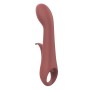 Dual Stimulation Vibe Nude Brown by Nude, Special vibrators - Ref: M0400035, Price: 36,99 €, Discount: %