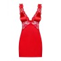 Secred Chemise & Thong L/XL Obsessive Secred chemise Red by Obsessive, Negligees and bodices - Ref: M0400601, Price: 29,99 €,...