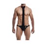 Tanga Mob Eroticwear Negro L/XL de Mob Eroticwear, Calzoncillos - Ref: M0402326, Precio: 29,99 €, Descuento: %