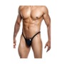 Tanga Mob Eroticwear Negro XL de Mob Eroticwear, Calzoncillos - Ref: M0402300, Precio: 18,99 €, Descuento: %