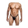 Tanga Mob Eroticwear Negro XL de Mob Eroticwear, Calzoncillos - Ref: M0402300, Precio: 18,99 €, Descuento: %