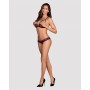 Ensemble de Lingerie Obsessive Tulia Noir S/M de Obsessive, Culottes et strings - Réf : M0400660, Prix : 25,99 €, Remise : %