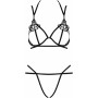 Conjunto de Lingerie Obsessive Badossa S/M de Obsessive, Cuequinhas e tangas - Ref: M0400774, Preço: 24,99 €, Desconto: %