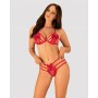 Conjunto de Lencería Obsessive Giftella Rojo S/M de Obsessive, Braguitas y tangas - Ref: M0400776, Precio: 24,99 €, Descuento: %