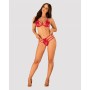 Conjunto de Lencería Obsessive Giftella Rojo S/M de Obsessive, Braguitas y tangas - Ref: M0400776, Precio: 24,99 €, Descuento: %