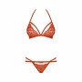 Set di Lingerie Obsessive 838-SET-3 Rosso L/XL di Obsessive, Mutandine e tanga - Rif: M0400696, Prezzo: 25,99 €, Sconto: %