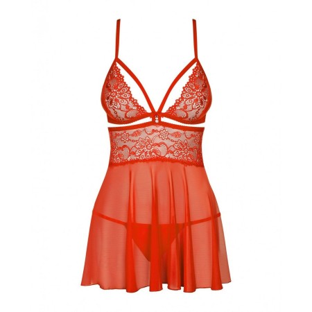 Babydoll Obsessive Red XXL/XXXL by Obsessive, Negligees and bodices - Ref: M0400691, Price: 32,99 €, Discount: %