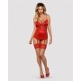 Bas Obsessive Lovica Rouge S/M de Obsessive, Bas - Réf : M0400758, Prix : 15,99 €, Remise : %