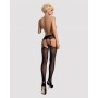 Calze con Reggicalze Obsessive Garter Stockings Nero S/M/L di Obsessive, Calze - Rif: M0400738, Prezzo: 17,99 €, Sconto: %