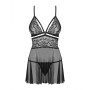 Babydoll Obsessive 838-BAB-1 Preto XXL/XXXL de Obsessive, Babydolls e bodies - Ref: M0400647, Preço: 32,99 €, Desconto: %