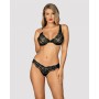 Set di Lingerie Obsessive Luvae Nero L/XL di Obsessive, Mutandine e tanga - Rif: M0400814, Prezzo: 27,99 €, Sconto: %