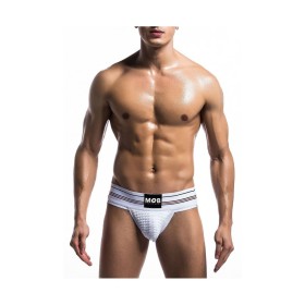 Tanga Mob Eroticwear Bianco S di Mob Eroticwear, Mutande da uomo - Rif: M0402333, Prezzo: 22,99 €, Sconto: %