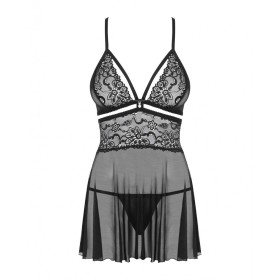 Babydoll Obsessive 838-BAB-1 Preto L/XL de Obsessive, Babydolls e bodies - Ref: M0400641, Preço: 32,99 €, Desconto: %