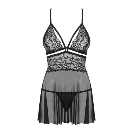 Babydoll Obsessive 838-BAB-1 Preto L/XL de Obsessive, Babydolls e bodies - Ref: M0400641, Preço: 32,99 €, Desconto: %