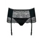 Suspender Obsessive Miamor garter belt S/M Black by Obsessive, Knickers and thongs - Ref: M0400717, Price: 20,99 €, Discount: %