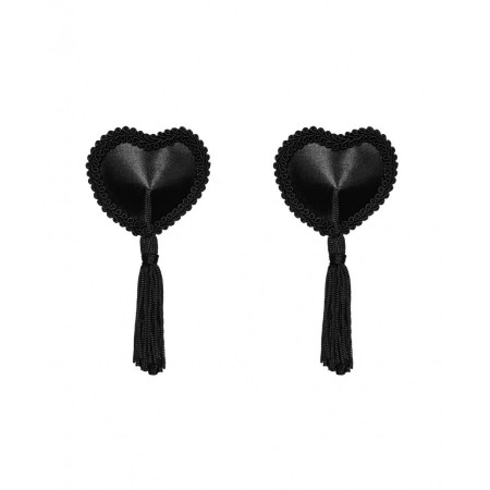 Nipple shield Obsessive Tassel Black by Obsessive, Nipple tassels - Ref: M0400557, Price: 13,99 €, Discount: %