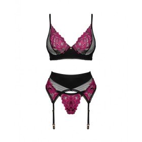 Unterwäsche-Set Obsessive Schwarz M/L von Obsessive, Schlüpfer und Tangas - Ref: M0401106, Preis: 39,99 €, Rabatt: %